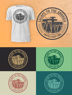 T-shirt Design by D'Mono for Trapped Escape Game | Design: #28675689
