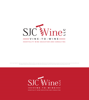 Logo Design by ecorokerz for SJC Wine, LLC | Design: #28634597