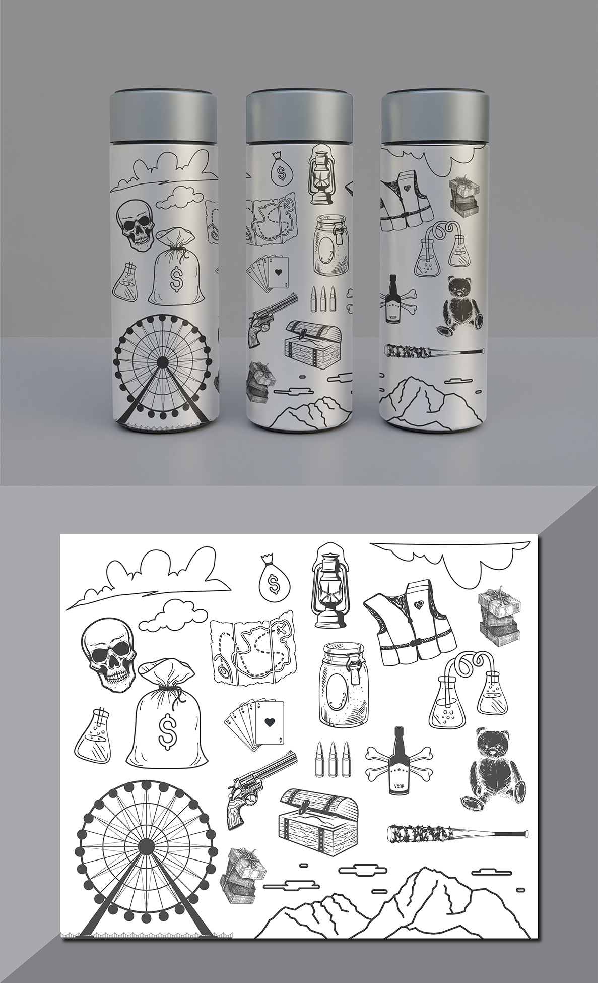 Graphic Design by Deziners Zone for Trapped Escape Game | Design #28632596