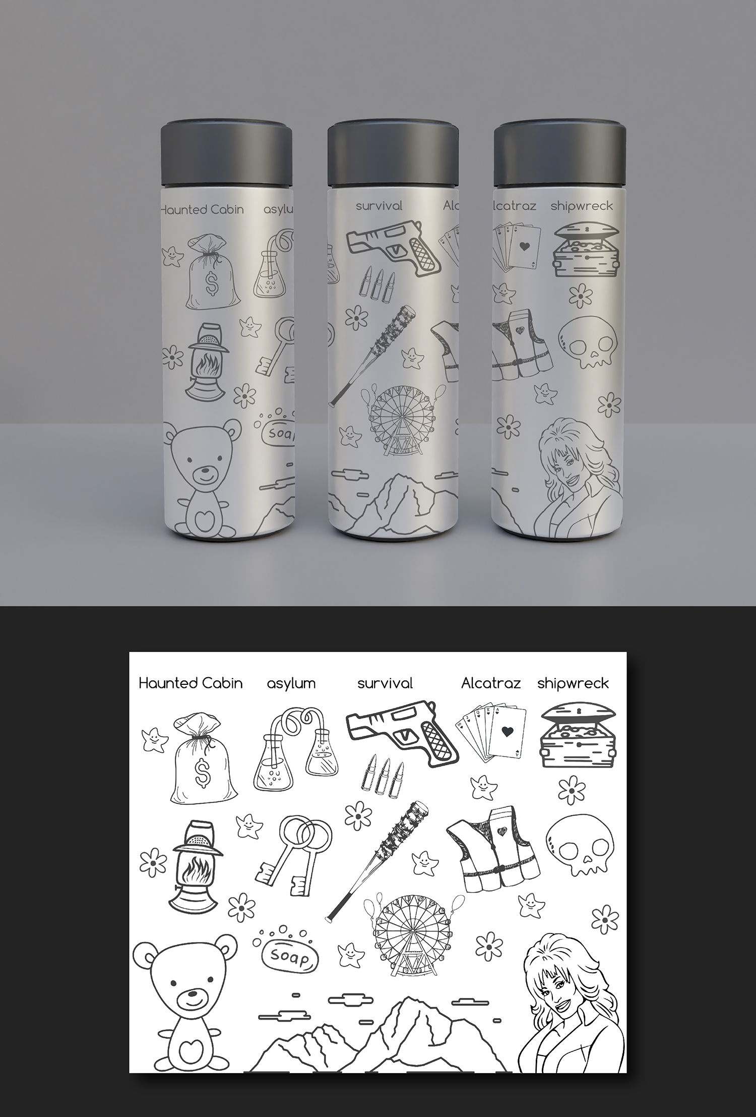 Graphic Design by Deziners Zone for Trapped Escape Game | Design: #28661324