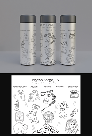 Graphic Design by Deziners Zone for Trapped Escape Game | Design: #28680415