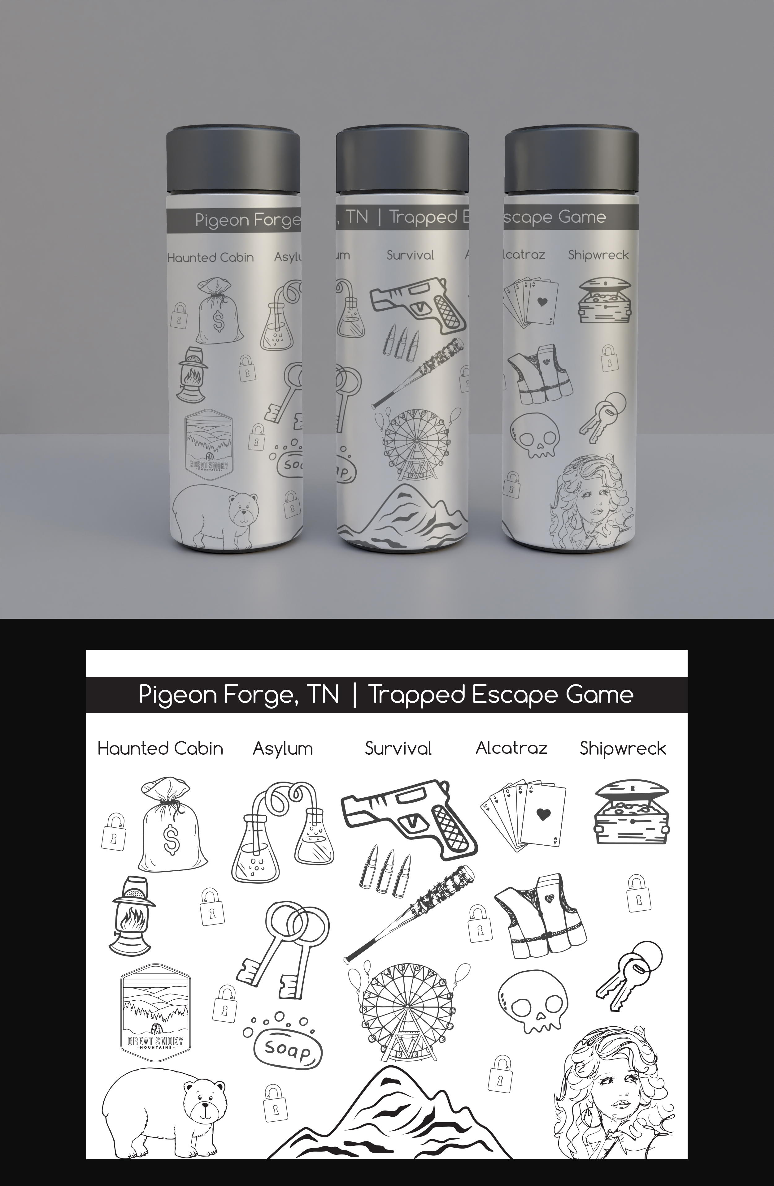 Grafik-Design von Deziners Zone für Trapped Escape Game | Design #28685789