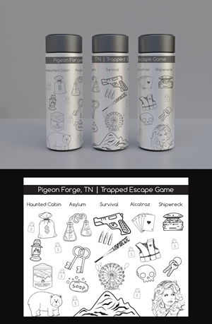 Graphic Design by Deziners Zone for Trapped Escape Game | Design: #28685789