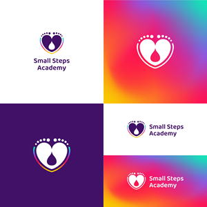 Small Steps Academy | Logo Design by bazheet