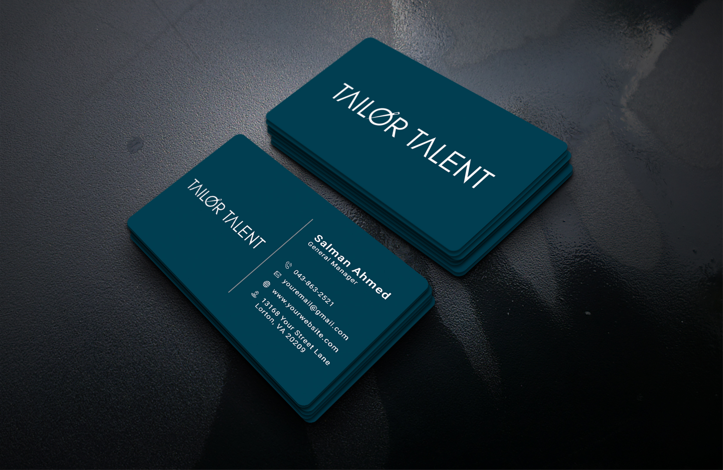 Business Card Design by salman2540 for this project | Design #28653875