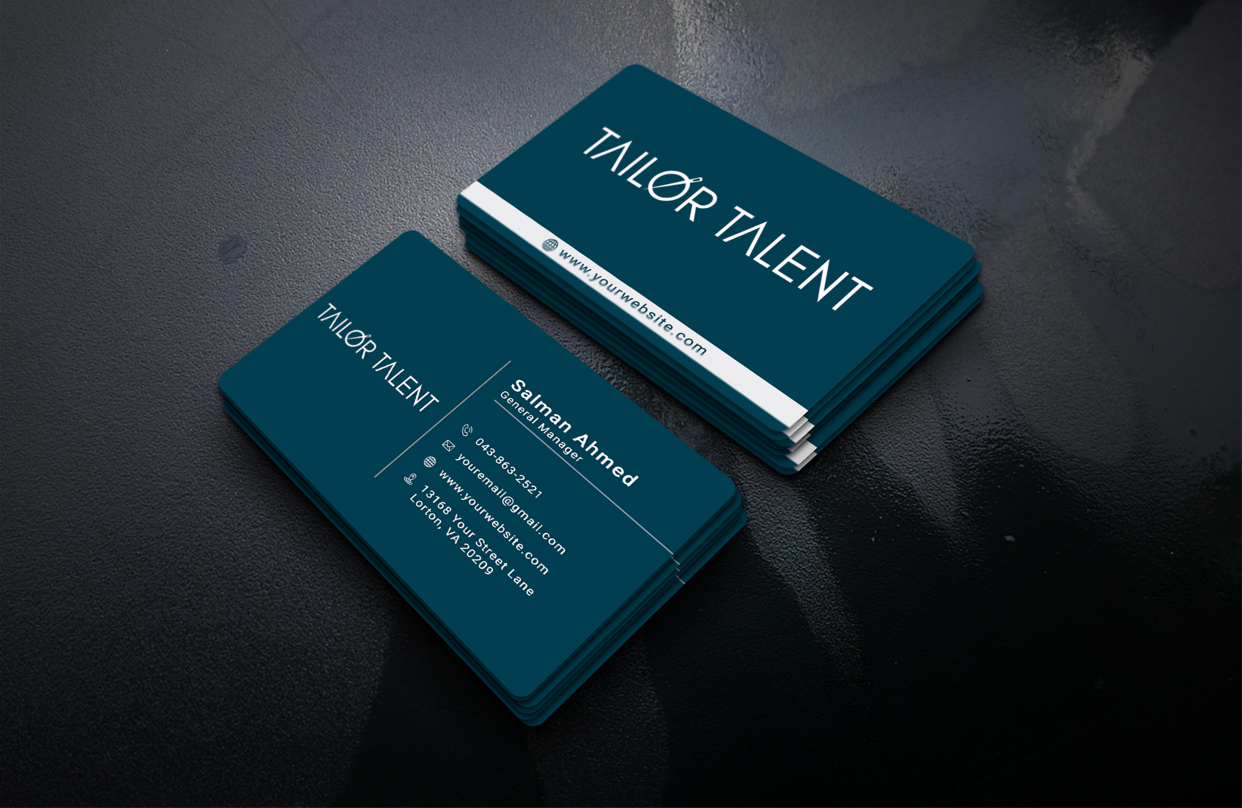 Business Card Design by salman2540 for this project | Design #28653877