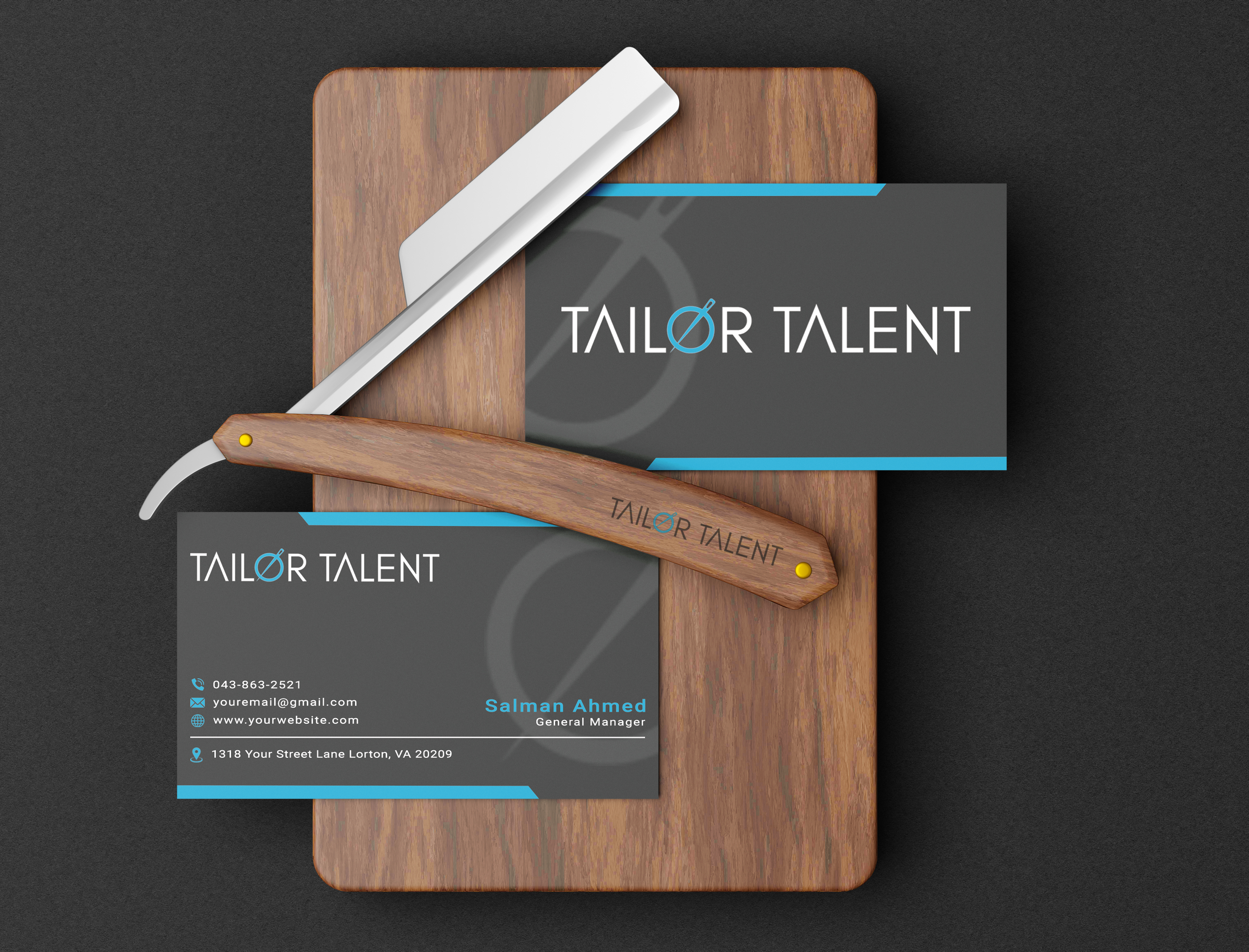Business Card Design by salman2540 for this project | Design #28657889