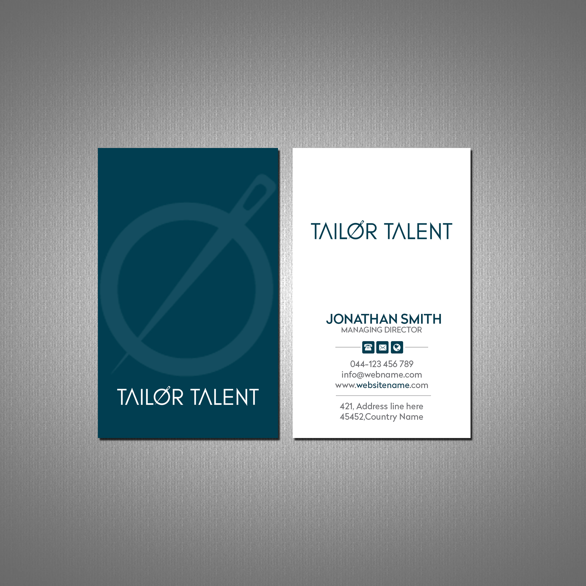 Business Card Design by Creations Box 2015 for this project | Design #28631462