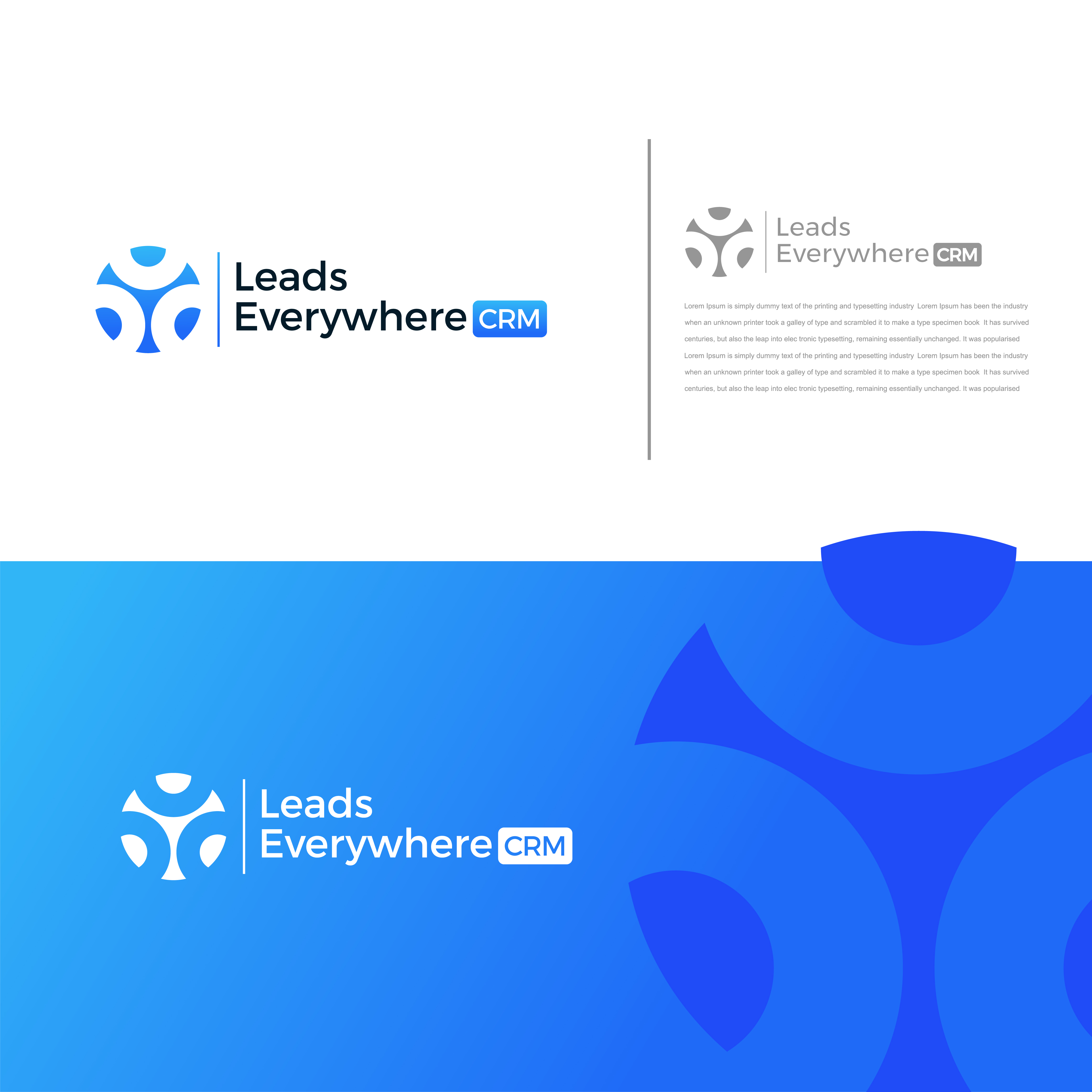 Logo Design by RKsharma for Leads Everywhere | Design #28629170