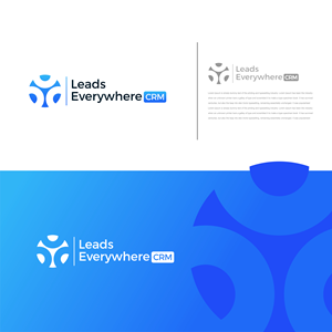 Leads Everywhere CRM | Logo Design by RKsharma