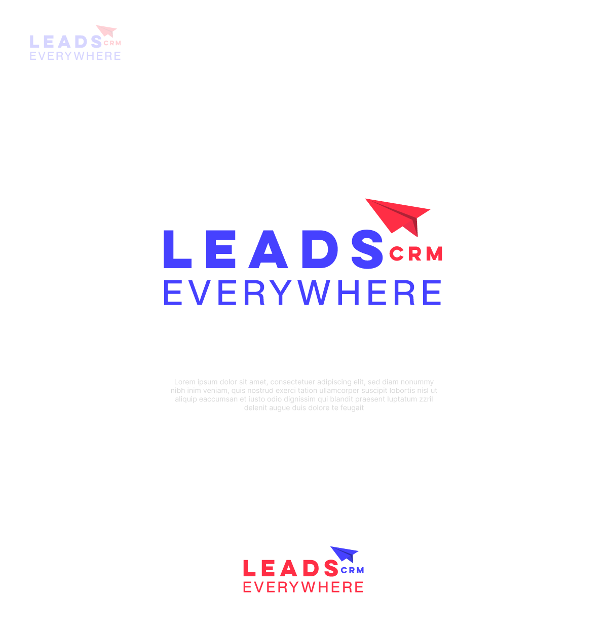 Logo Design by Alpha design for Leads Everywhere | Design #28632304