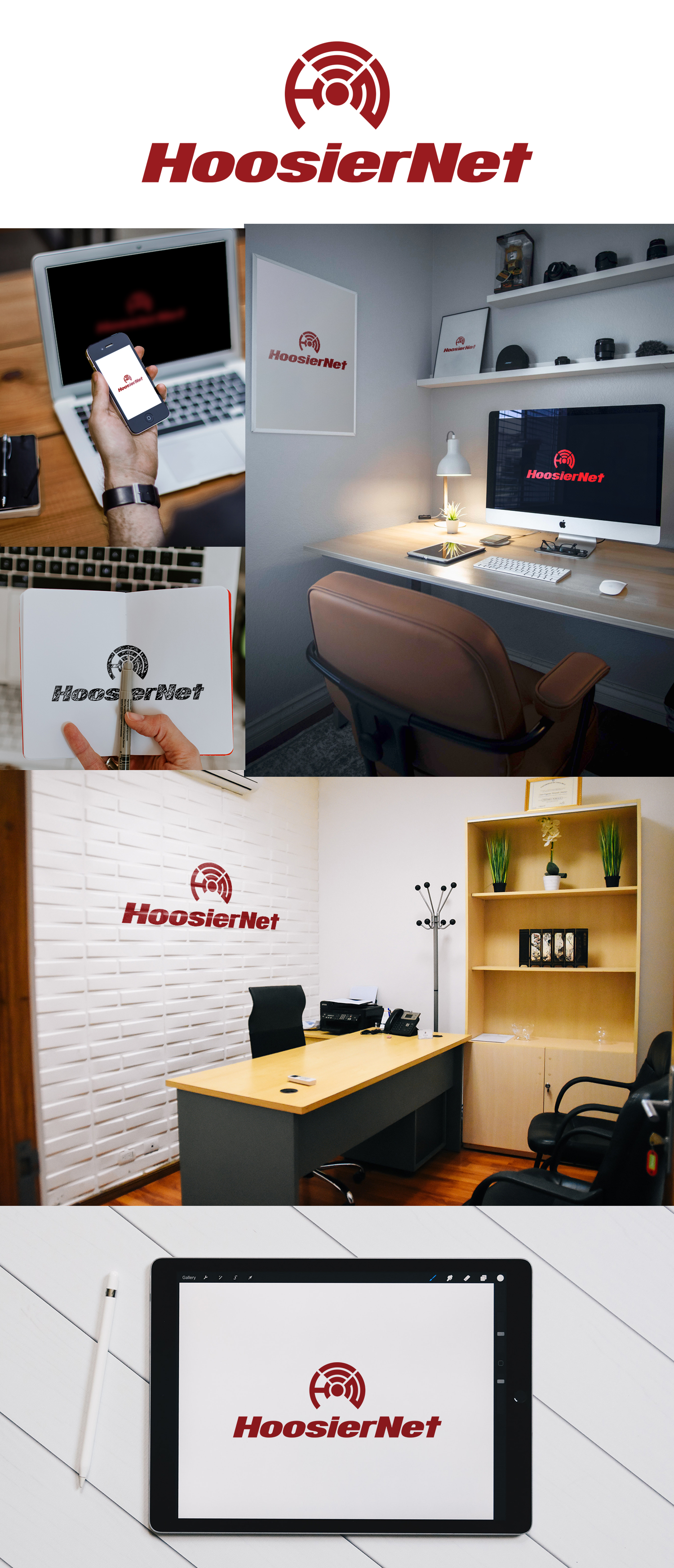Logo Design by 439 Creations for Hoosier Net | Design #28633098