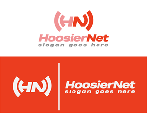 Logo Design by @gus for Hoosier Net | Design: #28632548