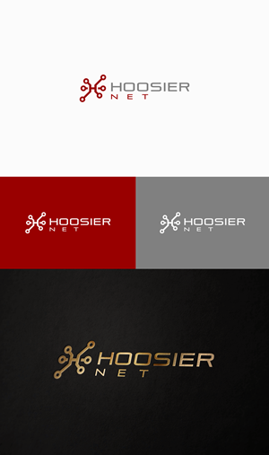Logo-Design von R!CKY für Hoosier Net | Design: #28664977