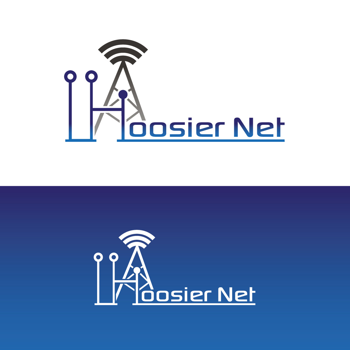 Logo Design by brand maker for Hoosier Net | Design #28633465