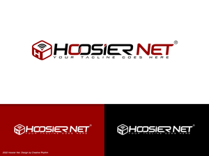 Hoosier Net | Diseño de Logo por creativerhythm