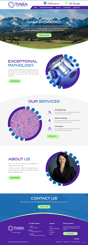 Web Design by pb for this project | Design: #28638792