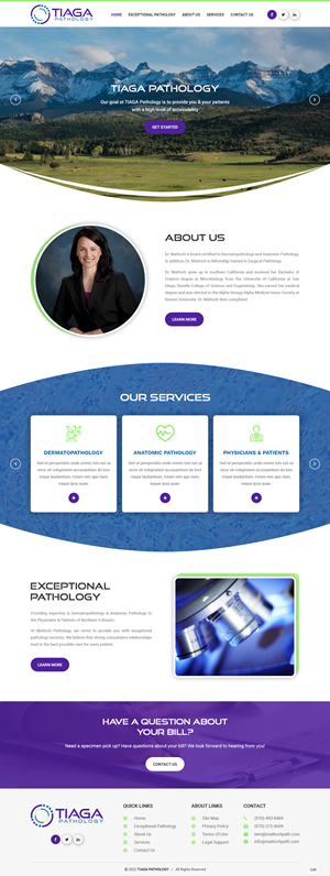 Web Design by pb for this project | Design: #28638794