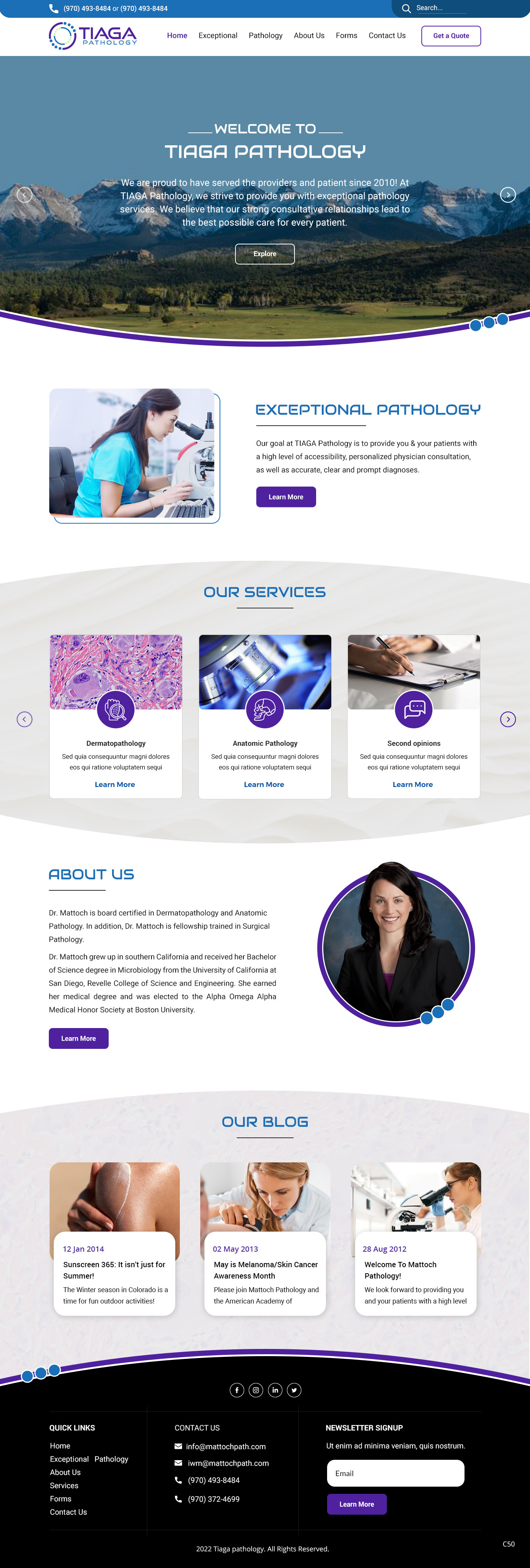 Web Design by pb for this project | Design #28638795