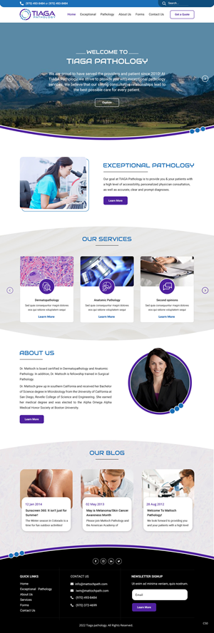 Web Design by pb for this project | Design: #28638795