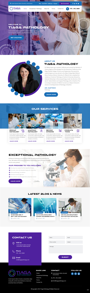 Web Design by pb for this project | Design: #28638797