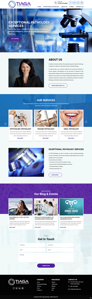 Web Design by pb for this project | Design: #28652094