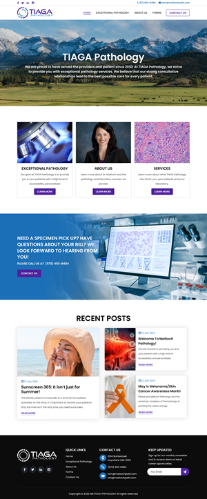 Web Design by Titan Eagle for this project | Design: #28640890
