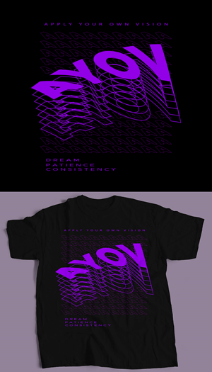 Urban / lifestyle brand  AYOV- APPLY YOUR OWN VISION | T-shirt Design by Drawingbook
