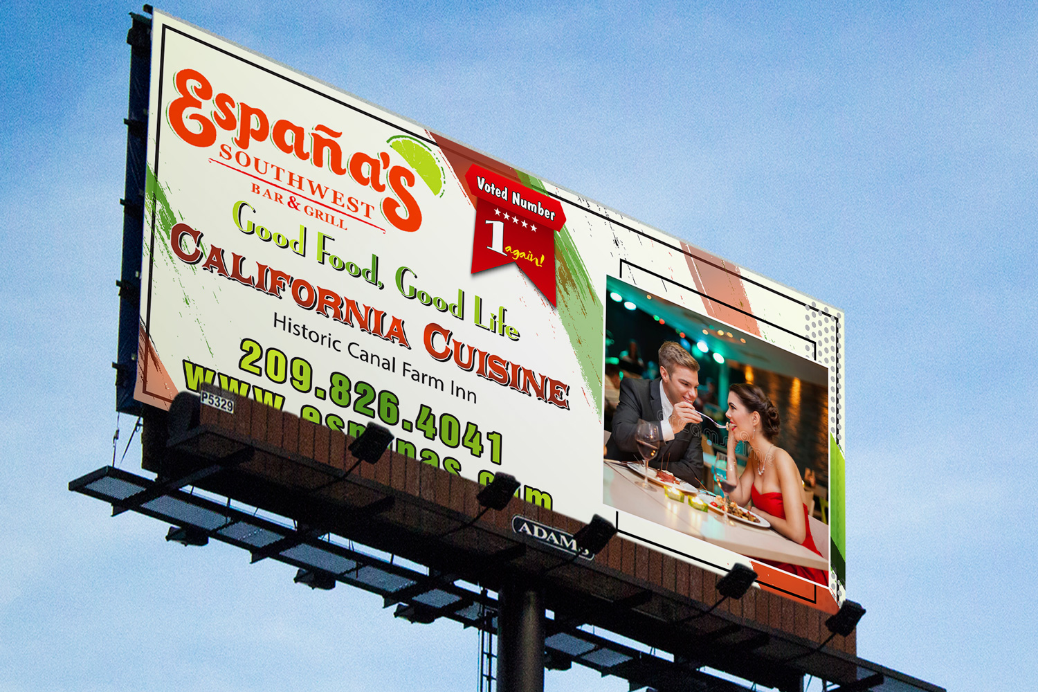 Billboard Design by Petter Goms for this project | Design #28661602