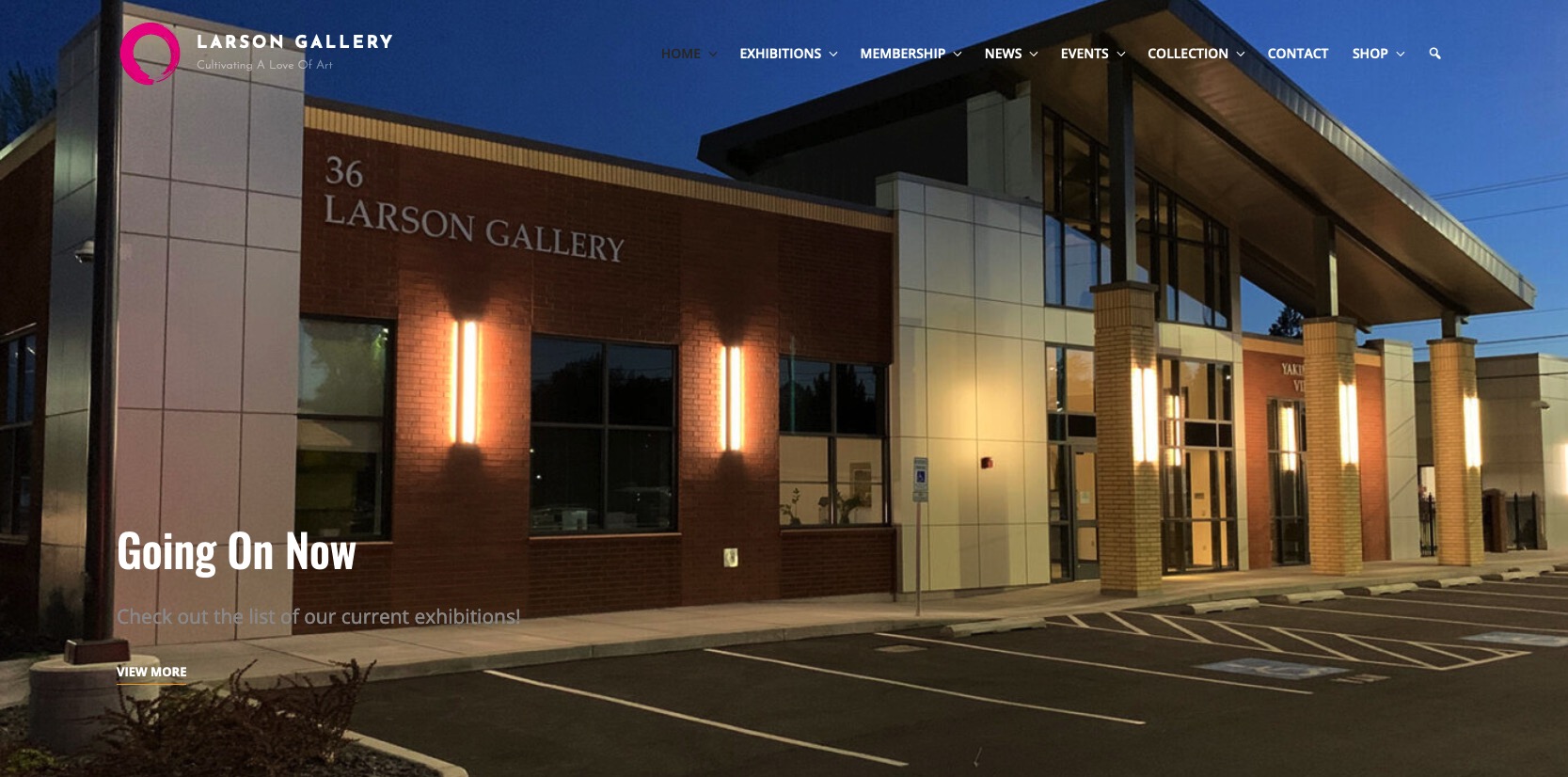 WordPress-Design von pb für Larson Gallery | Design: #28634287
