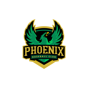 The logo and secondary logo do not need to have text as they will be used on jerseys and hats.  May need something for website and stationary that has the logo and text together. In that case it would be Phoenix in kansas font with baseball club written underneath in a more traditional font | Diseño de Logo por abmcolors