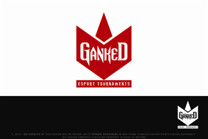Ganked or Ganked.dk | Logo Design by Senseless