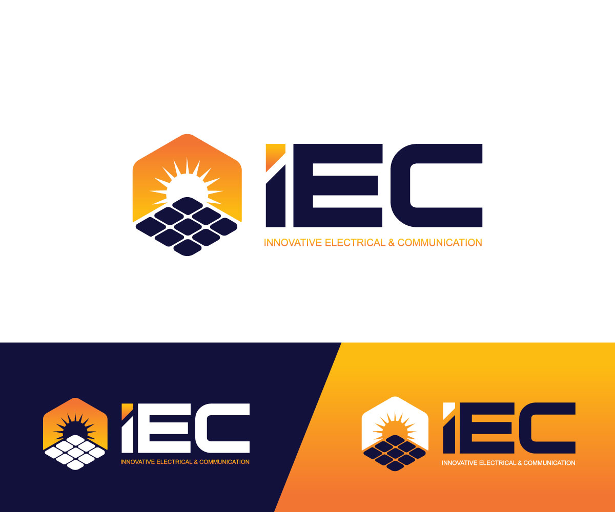 Modern, Professional, Electrical, solar, data communication Logo Design ...