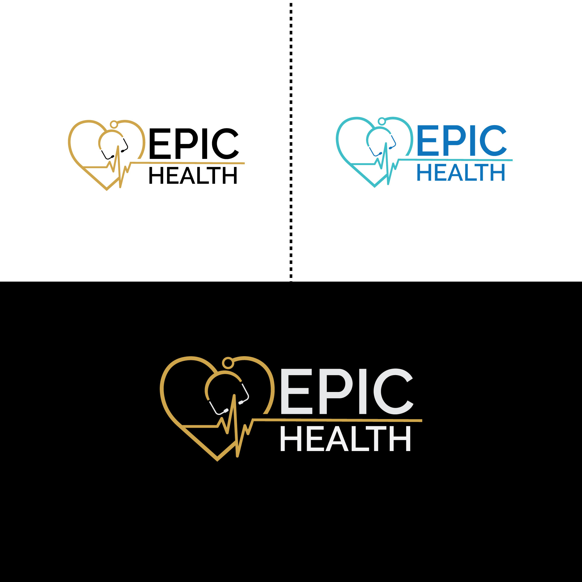 Logo Design by Farhad Design for Epic Health | Design #28643873