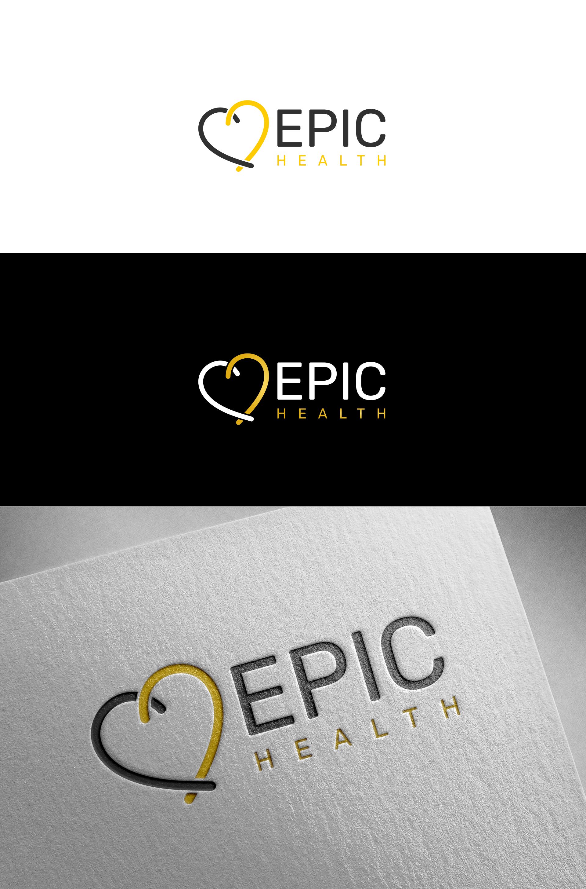 Logo Design by ARA Branding for Epic Health | Design #28702660