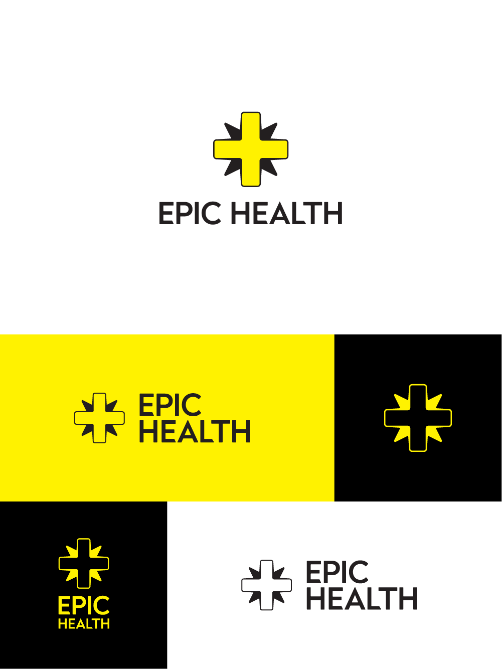 Logo Design by Dynopoint for Epic Health | Design #28677251