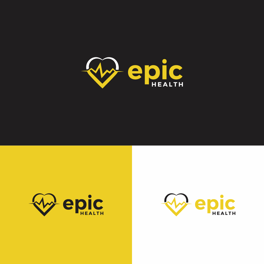 Logo Design by AlphabetZero.co.uk for Epic Health | Design #28653617