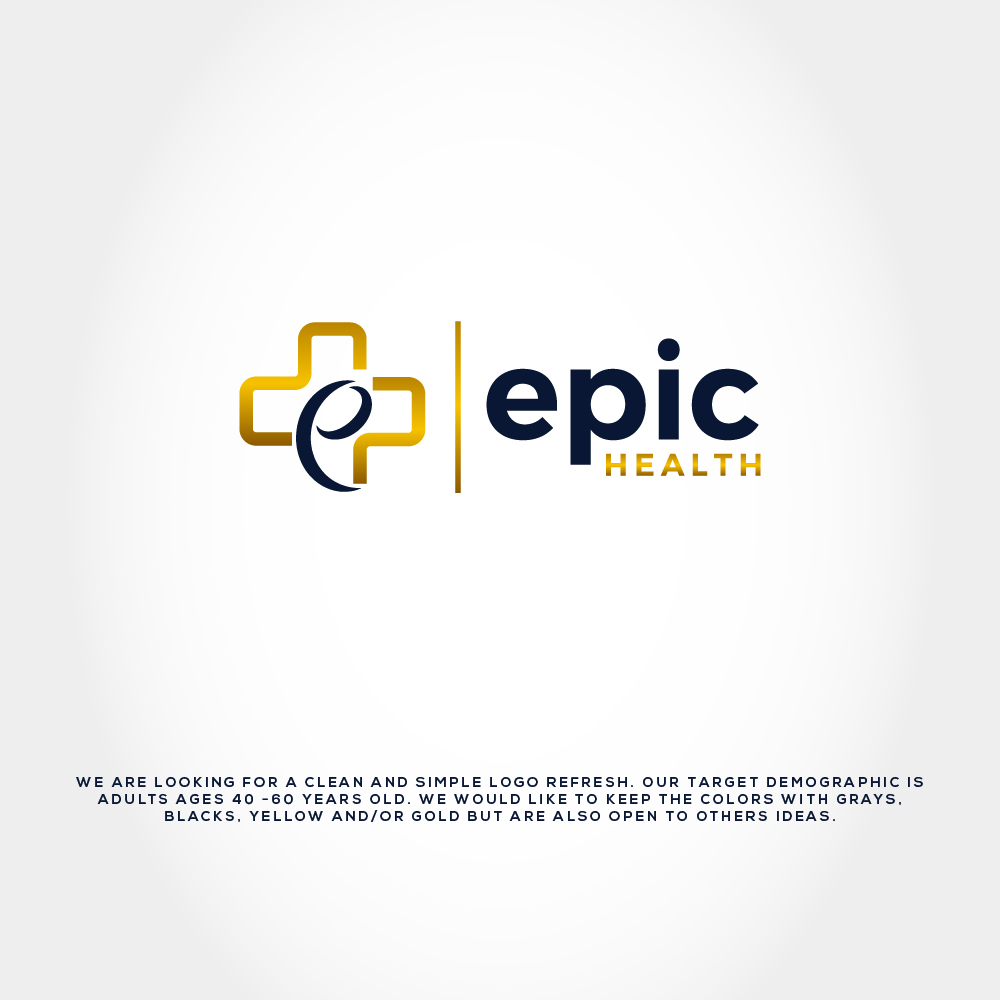 Logo Design by AlphabetZero.co.uk for Epic Health | Design #28653621