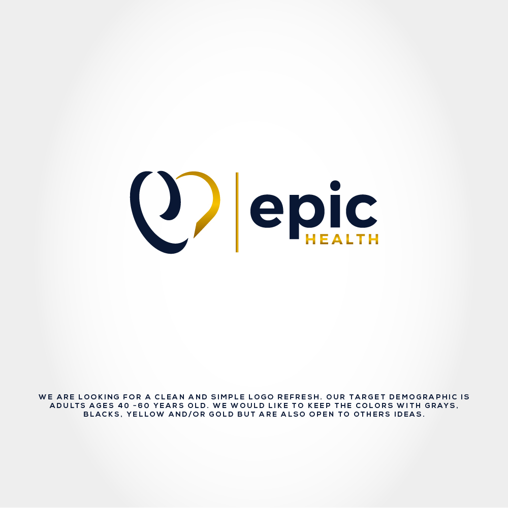 Logo Design by AlphabetZero.co.uk for Epic Health | Design #28653623