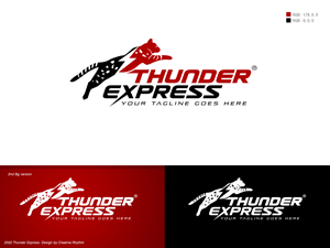 Thunder Express | Logo Design by creativerhythm