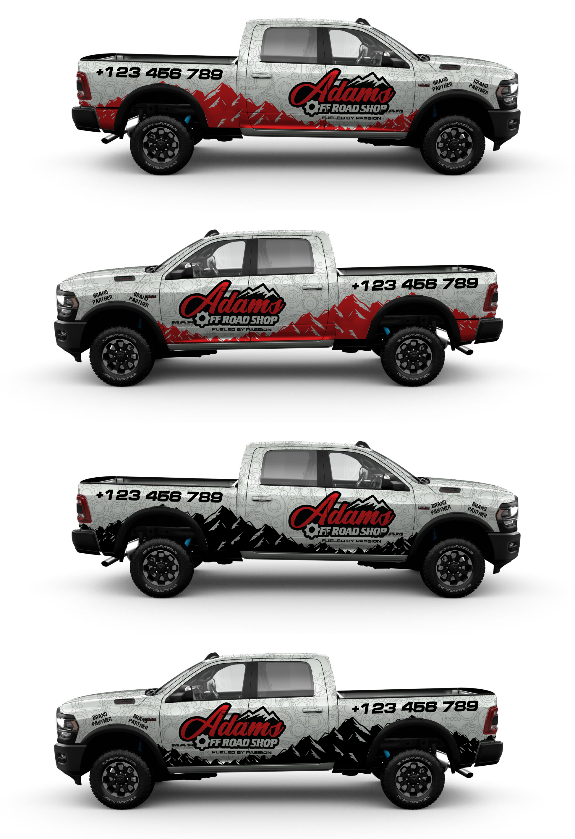 Car Wrap Design by Shumaila Kiran for this project | Design #28648452