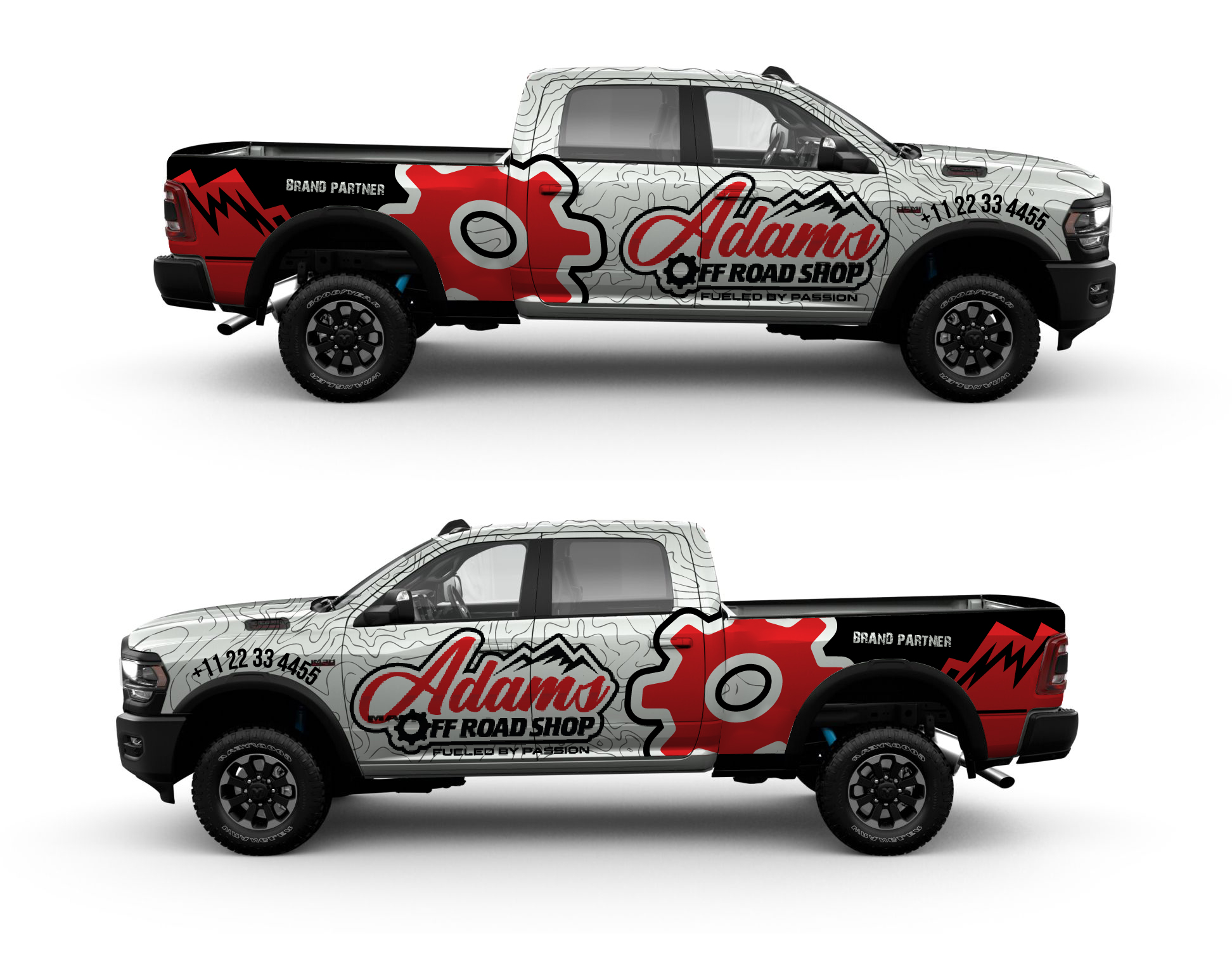 Car Wrap Design by Shumaila Kiran for this project | Design #28648453