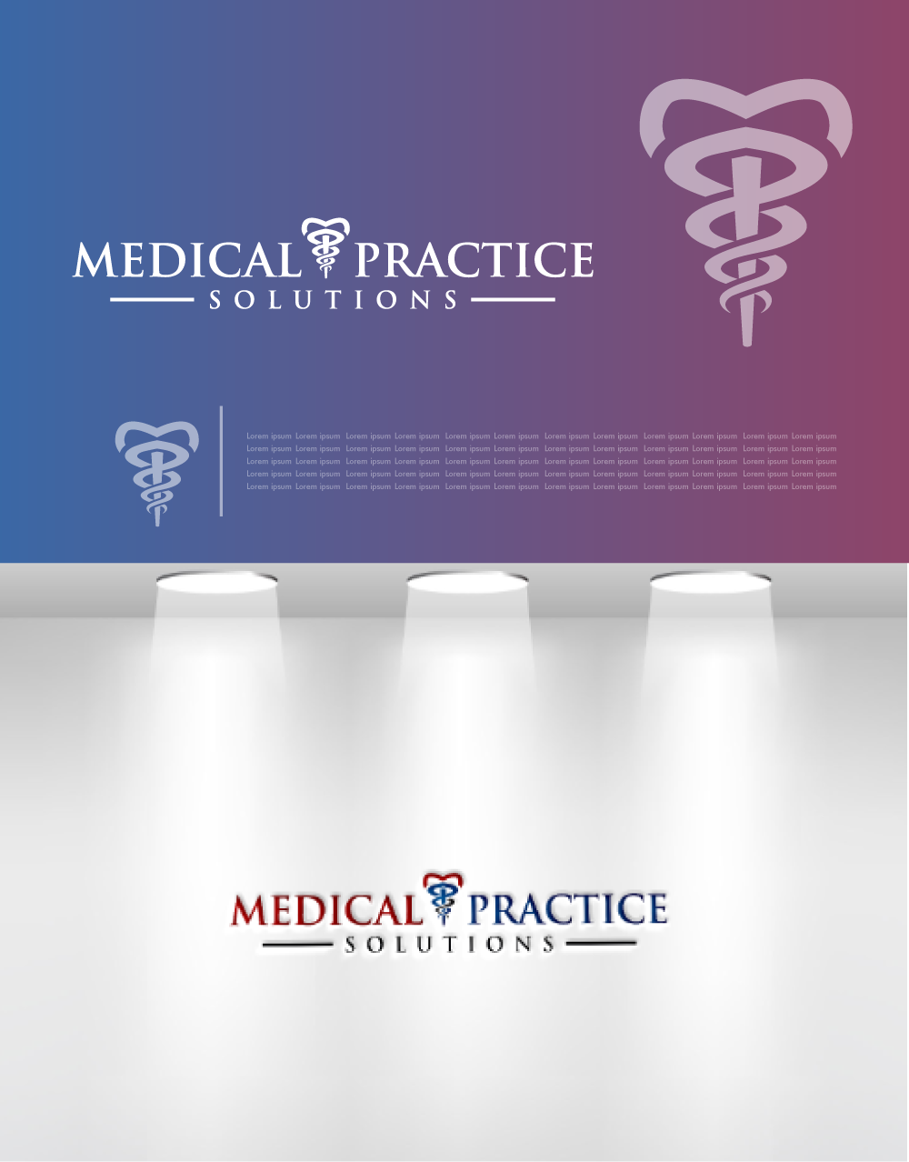 Logo Design by Mi Design1 for Medical Practice Solutions | Design #28645226