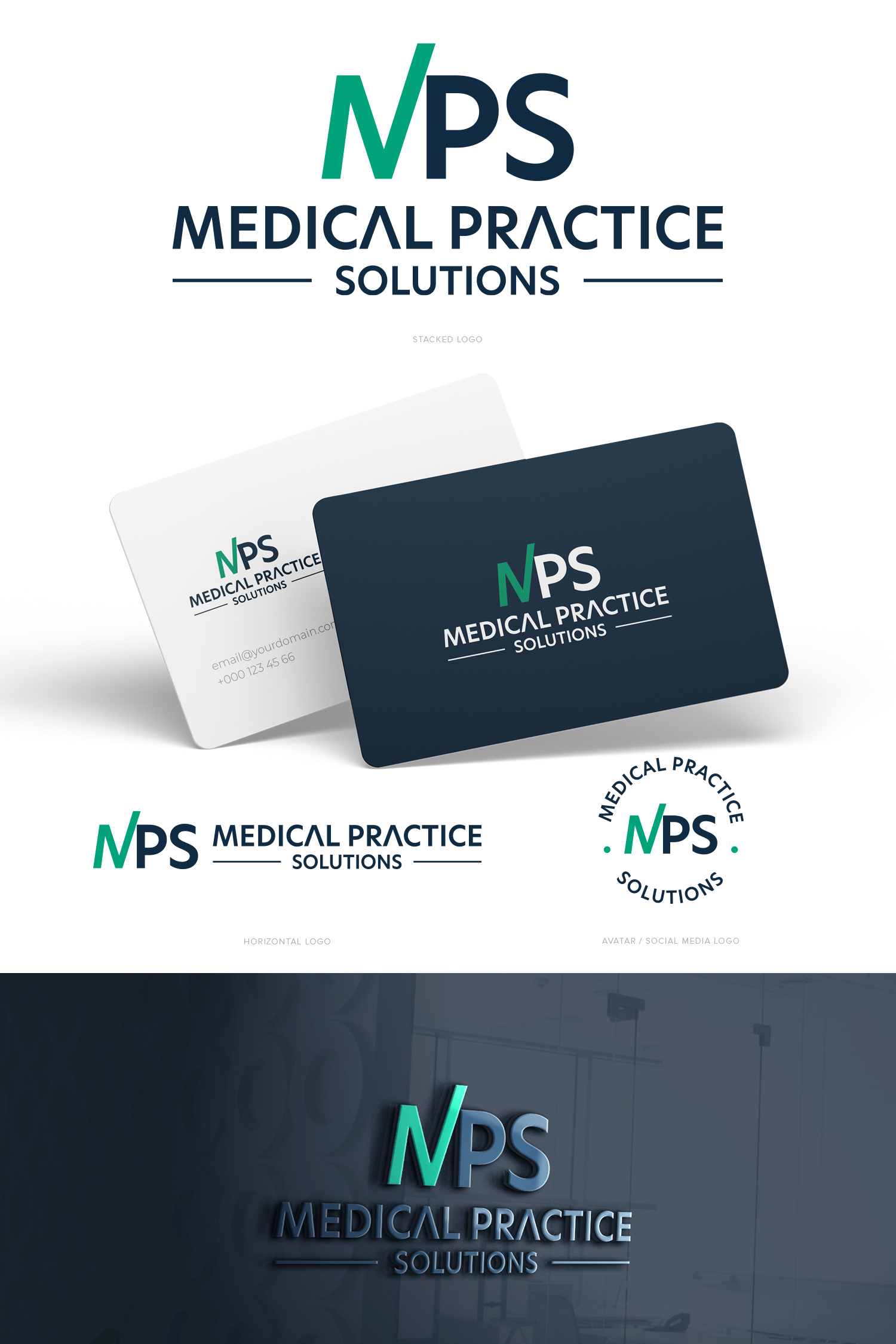 Logo-Design von designbysy für Medical Practice Solutions | Design #28648839