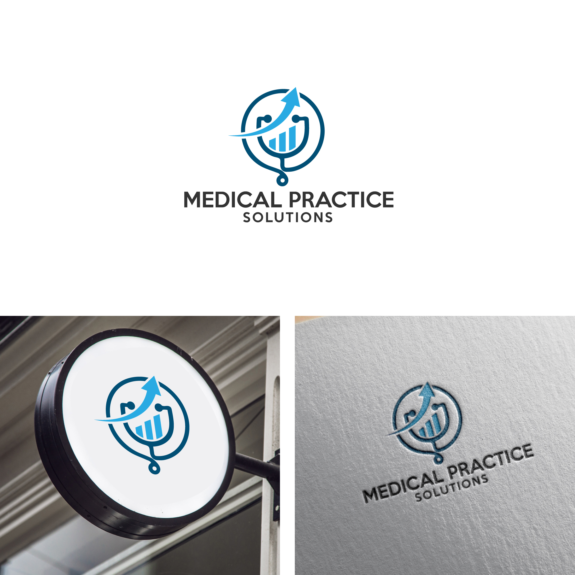 Logo Design by webeezine for Medical Practice Solutions | Design #28646167