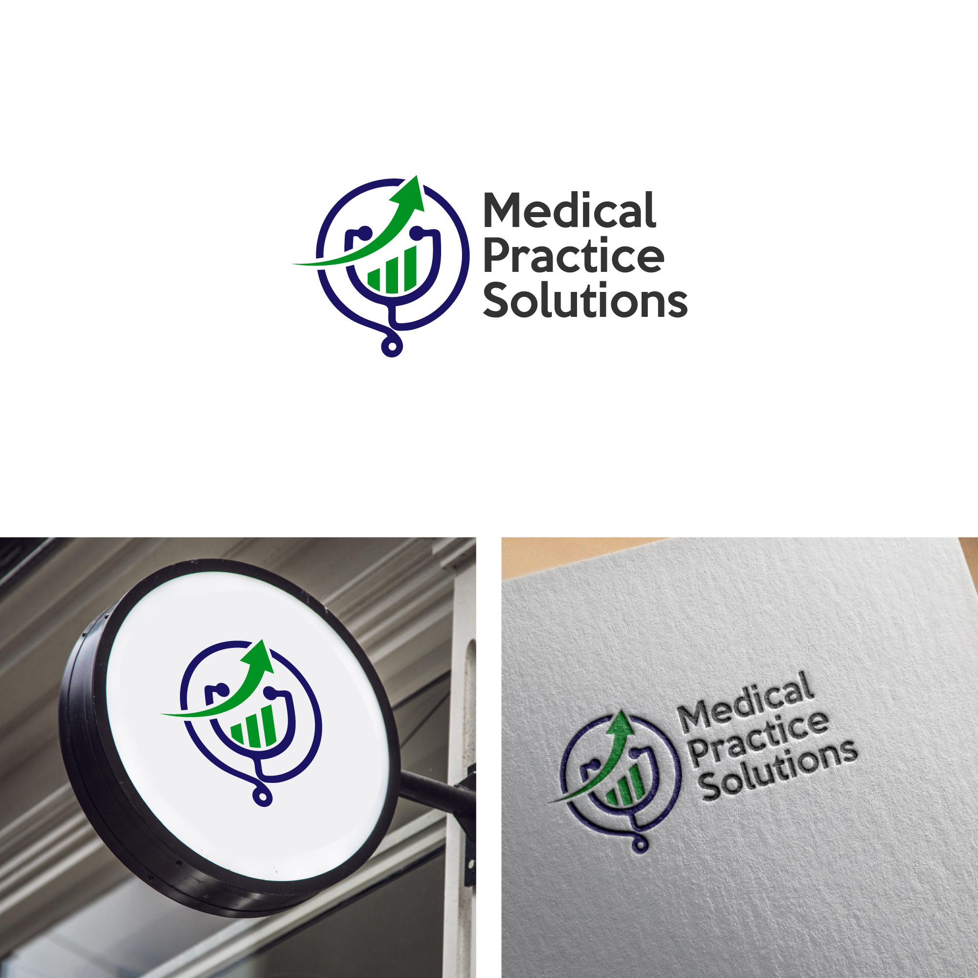 Logo Design by webeezine for Medical Practice Solutions | Design #28646170