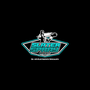 Slater Spray Specialists and On-site Electrostatic Specialists | Logo Design by Jagerstraum