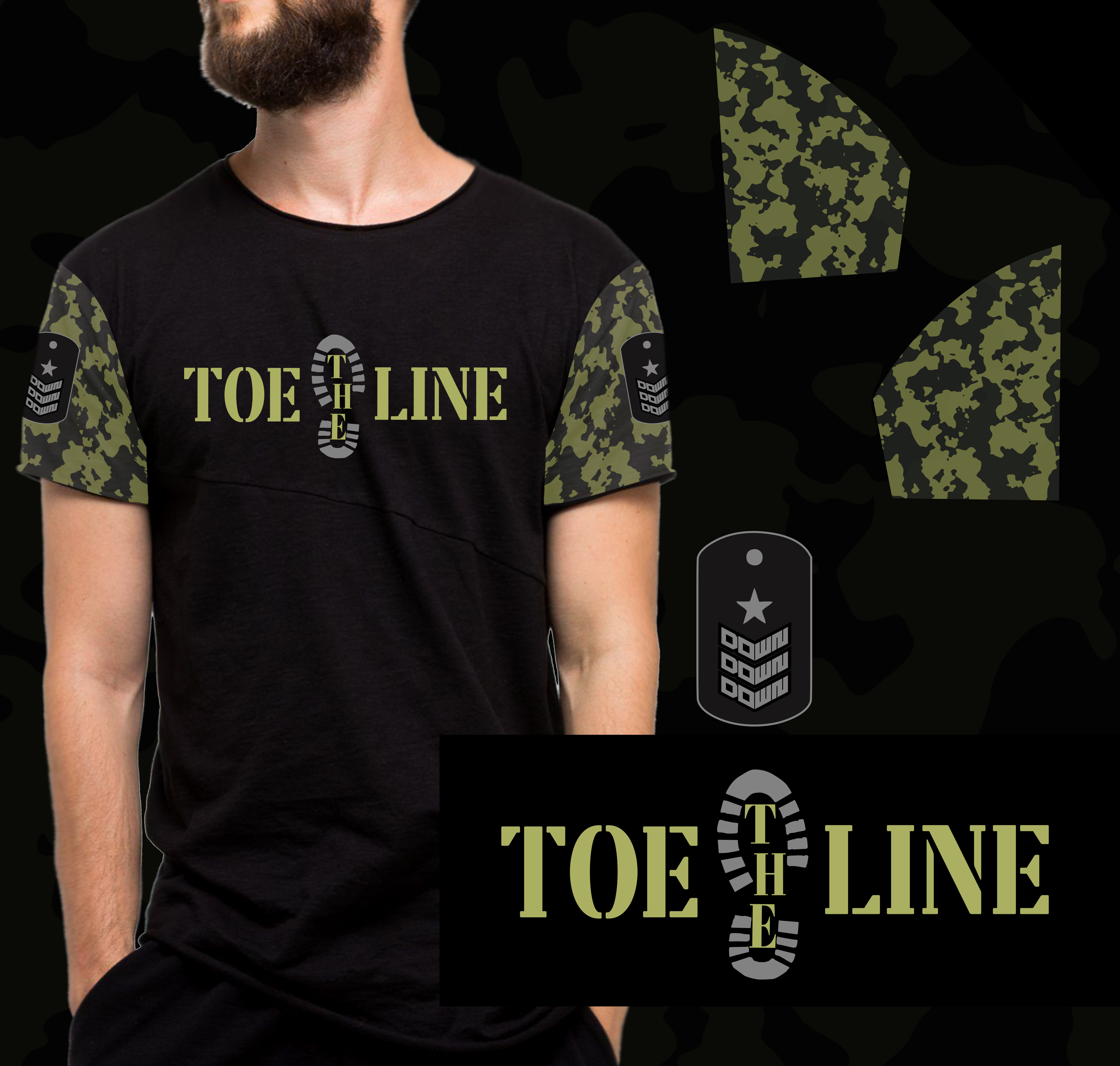 T-shirt Design by Graphic Storm for DOWN APPAREL | Design #28664719