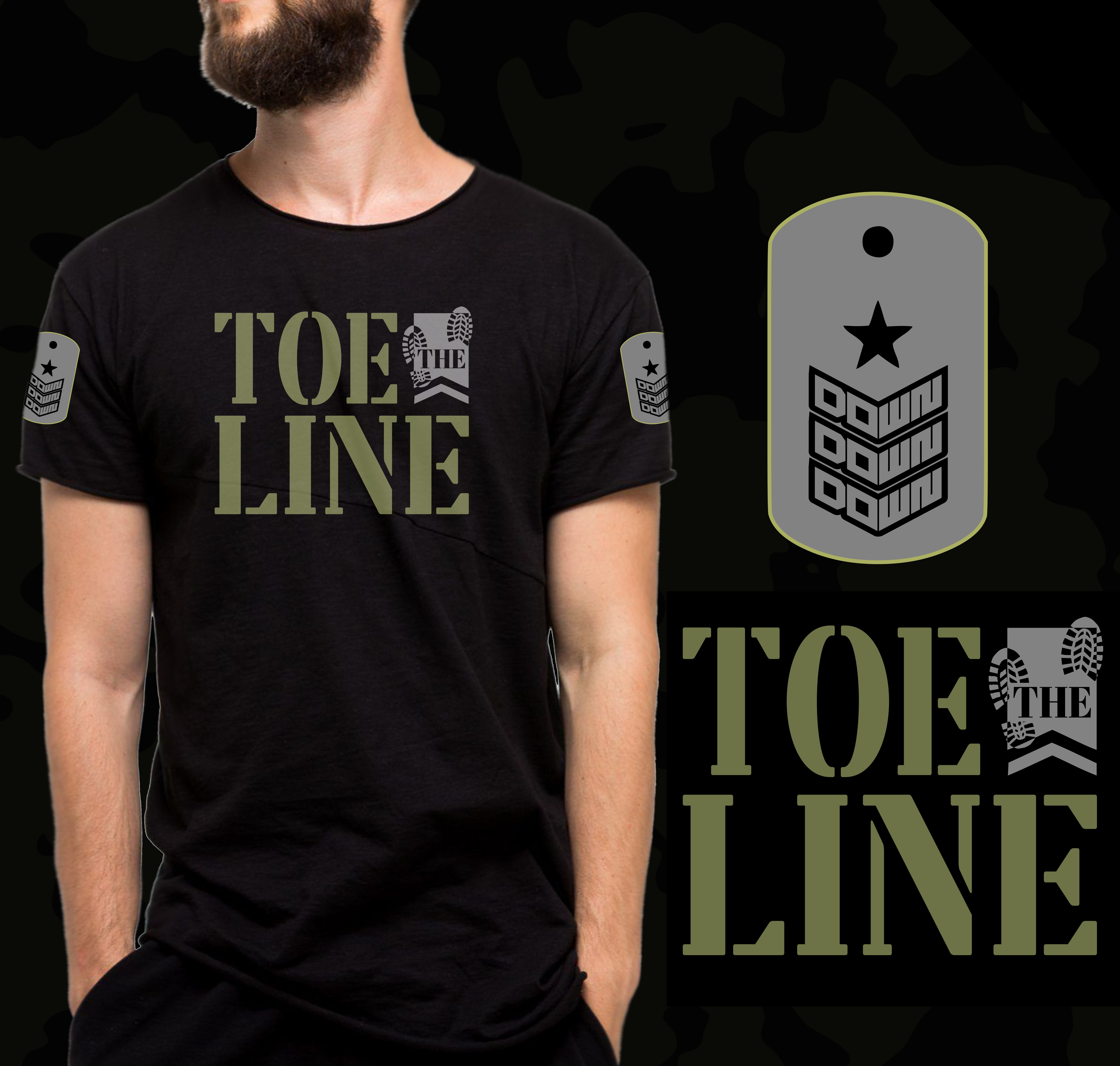 T-shirt Design by Graphic Storm for DOWN APPAREL | Design #28664720