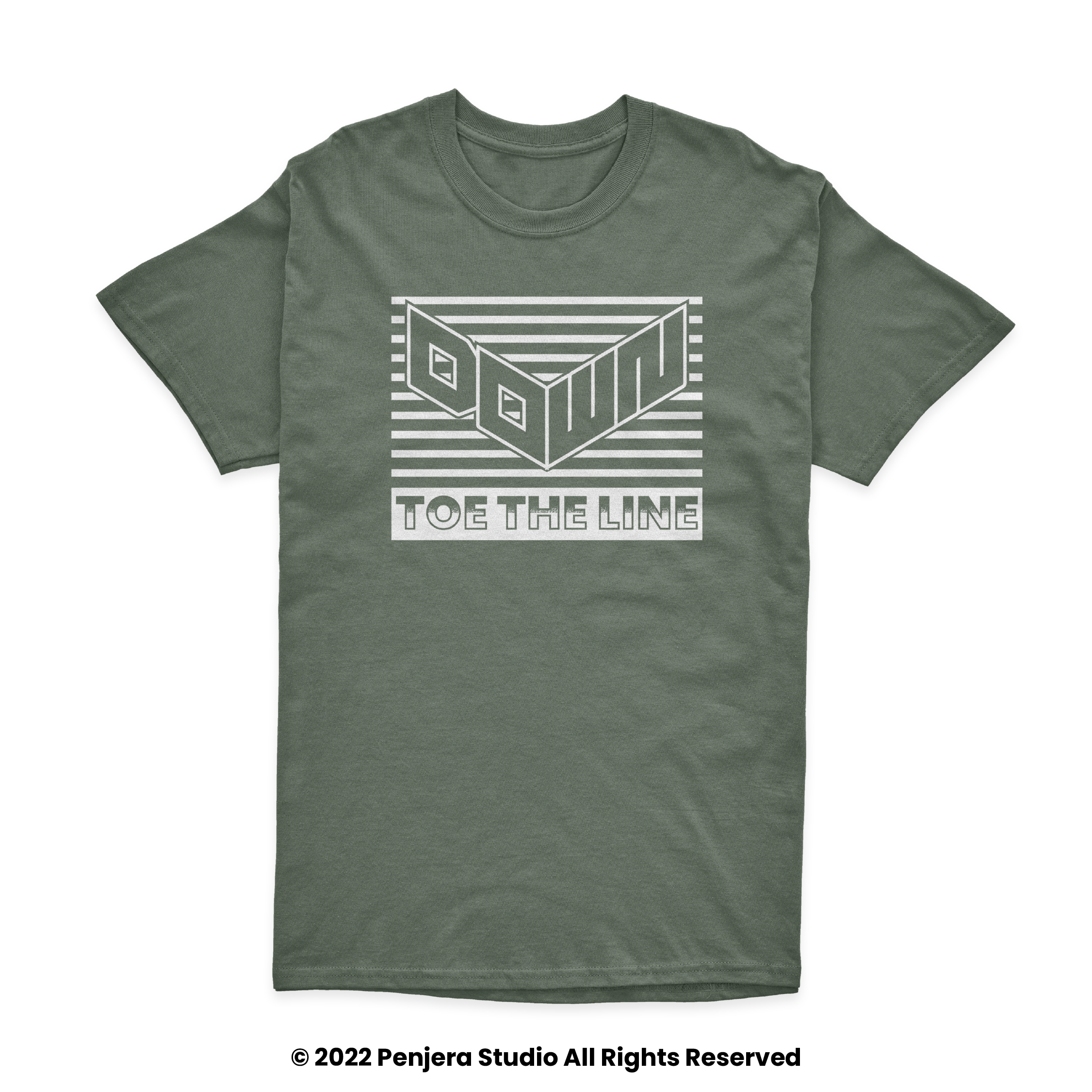 T-shirt Design by penjera_ for DOWN APPAREL | Design #28656365